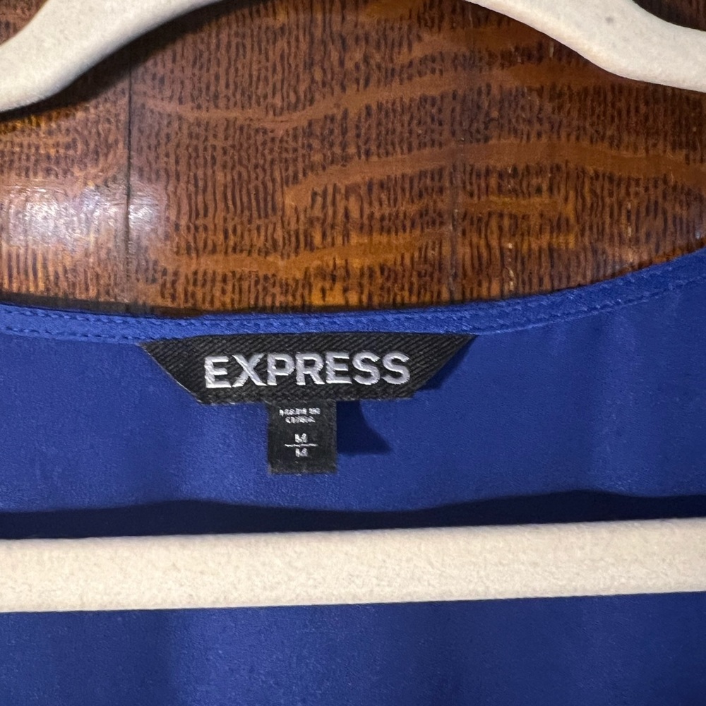 Express Minidress with Ruffled Bib - Picture 5 of 8